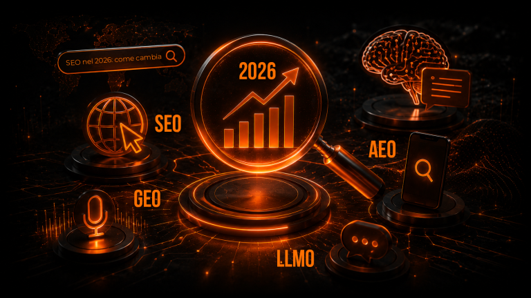 SEO nel 2026 come cambia la strategia tra motori di ricerca, AI e nuove modalità di ricerca